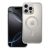 Case for iPhone 16 PRO MAX Electro Mag Cover compatible with MagSafe silver