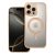 Case for iPhone 16 PRO MAX Electro Mag Cover compatible with MagSafe gold