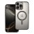 Case for iPhone 16 PRO MAX Electro Mag Cover compatible with MagSafe black