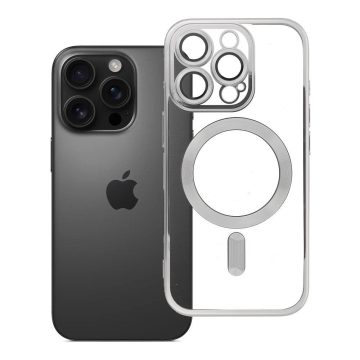   Case for iPhone 16 PRO Electro Mag Cover compatible with MagSafe titanium