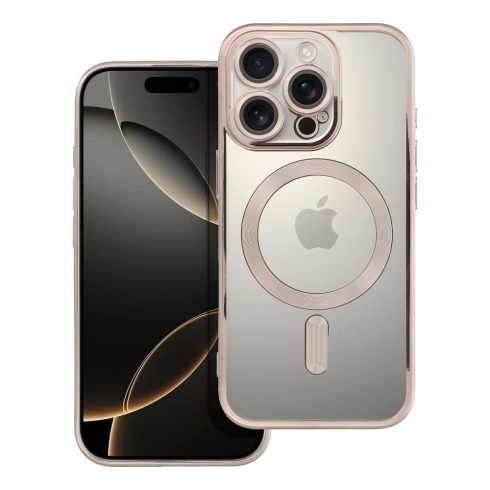 Case for iPhone 16 PRO Electro Mag Cover compatible with MagSafe titanium gray