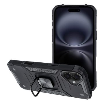 Fekete tok iPhone 16 Nitro készülékhez