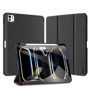   DUX DUCIS DOMO tok összecsukható ceruzatartóval iPad Pro 11 (2024) fekete