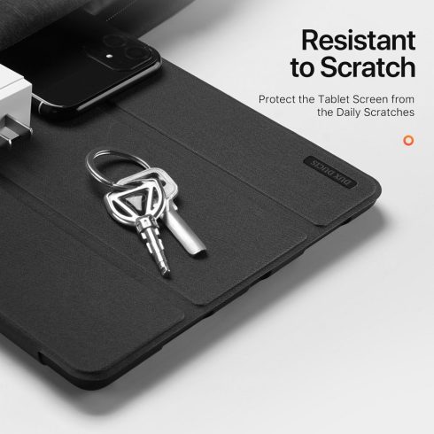 DUX DUCIS DOMO tok összecsukható ceruzatartóval iPad Pro 11 (2024) fekete