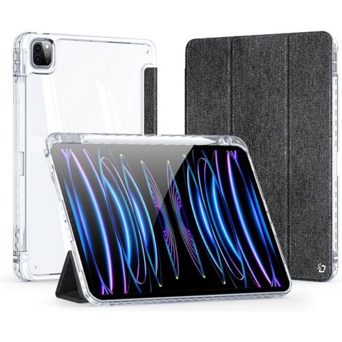 DUX DUCIS UNID tok összecsukható ceruzatartóval iPad Pro 11 (2024) fekete