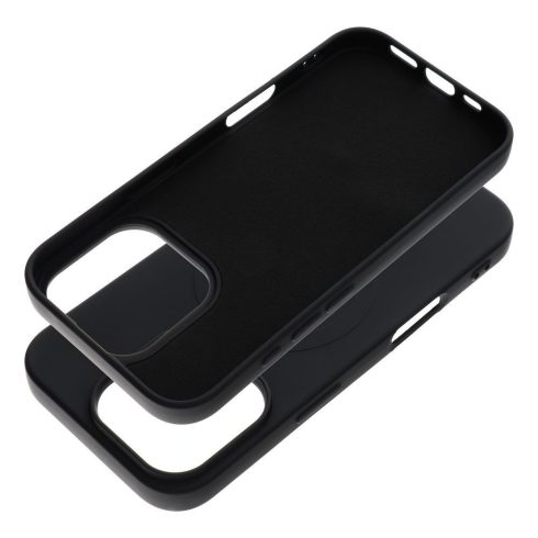 Case for IPHONE 16 Pro SILICONE MAG COVER (big hole) compatible with MagSafe black