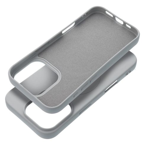 Case for IPHONE 16 Pro SILICONE MAG COVER (big hole) compatible with MagSafe titanium