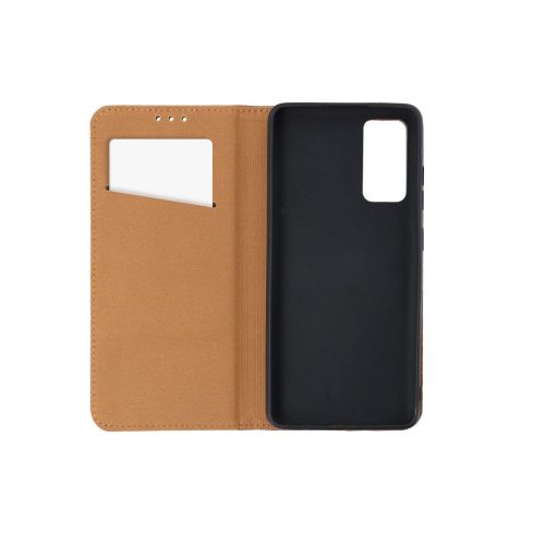 Leather case SMART PRO for IPHONE 16 Plus brown