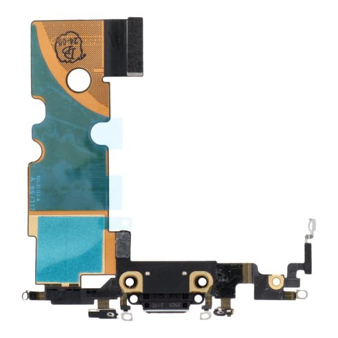 Töltő flex USB IPHONE 8G fekete (használt)