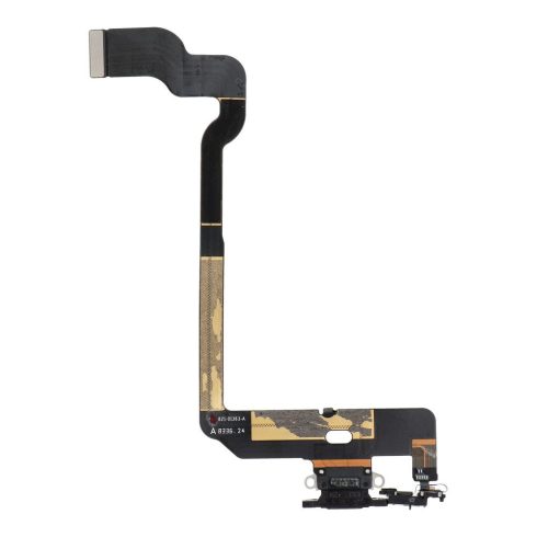 Töltő rugalmas USB IPHONE XR fekete (használt)