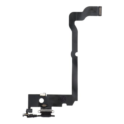Töltő flex USB IPHONE XS MAX fekete (használt)