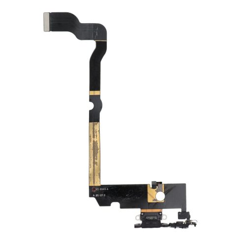 Töltő flex USB IPHONE XS MAX fekete (használt)