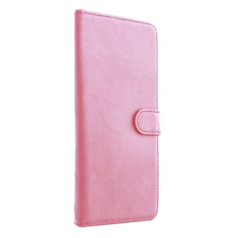 Univerzális könyves tok COMMON L méret IPHONE 6 PLUS / 7 PLUS / 8 PLUS / XS MAX / 11 PRO MAX / SAMSUNG S20 FE / S21 FE / S10 PLUS / A10 / A32 / A54 / XIAOMI 12 LITE / HUAWEI P30 PRO rózsaszín telefonokhoz