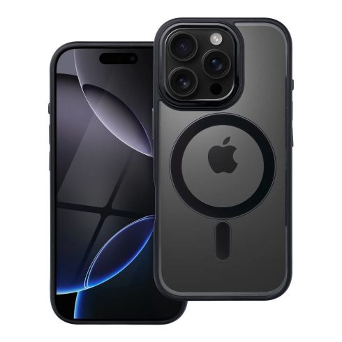 COLOR EDGE MAG COVER tok kompatibilis a MagSafe IPHONE 16 Pro készülékkel fekete