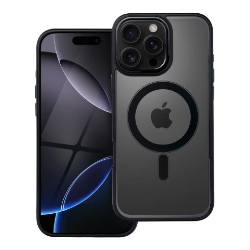 COLOR EDGE MAG COVER tok kompatibilis a MagSafe IPHONE 16 Pro Max készülékhez fekete