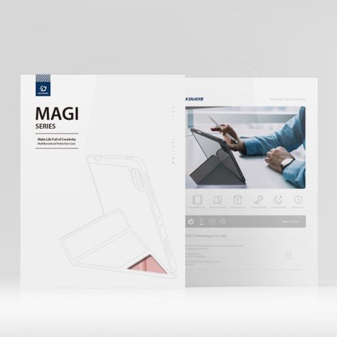 DUX DUCIS MAGI tok ceruzatárolóval iPad Air 13 (2024) fekete