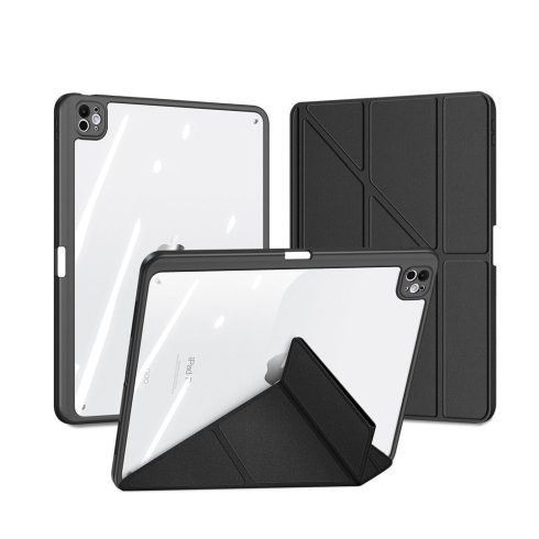 DUX DUCIS MAGI tok ceruzatartóval iPad Air 11" (2024/2025)/iPad Air 4/5 10,9" fekete készülékhez