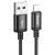 USB A kábel Lightning Hoco 2,4A 3 m X91 fekete