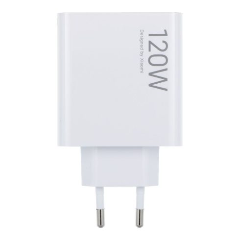 XIAOMI eredeti töltő USB A QC3.0 3A 120W MDY-14-EE fehér ömlesztett