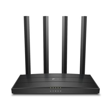   TP-LINK router Wi-Fi kétsávos 2,4 GHz 300 Mbps, 5 GHz 867 Mbps TL-ARCHER C6