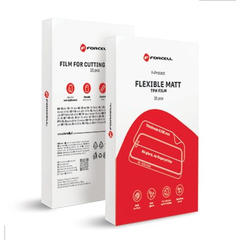 Vágófólia vágógéphez Forcell F-Protect Flexibilis MATT 196 x 125 mm 25 db
