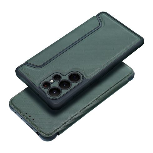 RAZOR Könyv SAMSUNG A16 5G sötétzöld