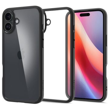 SPIGEN tok ULTRA HYBRID IPHONE 16-hoz matt fekete