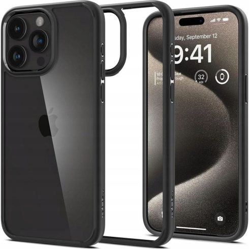 SPIGEN tok ULTRA HYBRID IPHONE 16 Pro-hoz matt fekete