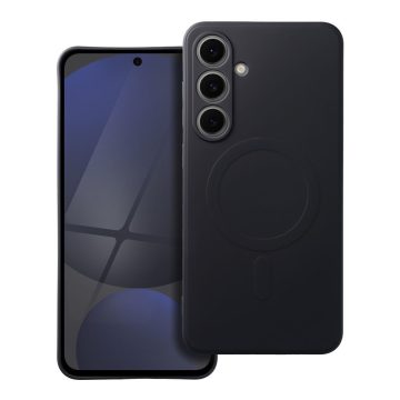   SILICONE MAG COVER case compatible with MagSafe for SAMSUNG S24 FE black