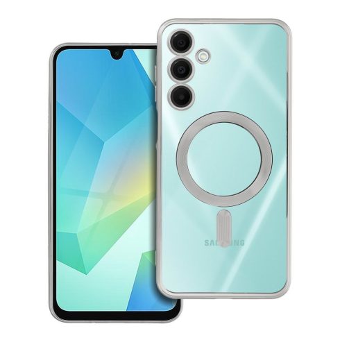 Samsung A16 5G / A16 4G Electro Mag Cover tok, amely kompatibilis a MagSafe ezüsttel