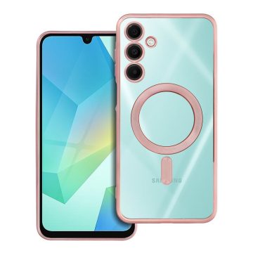   Case for Samsung A16 5G / A16 4G Electro Mag Cover compatible with MagSafe gold-rose