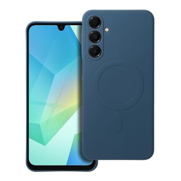   SILICONE MAG COVER case compatible with MagSafe for SAMSUNG A16 5G / A16 4G blue