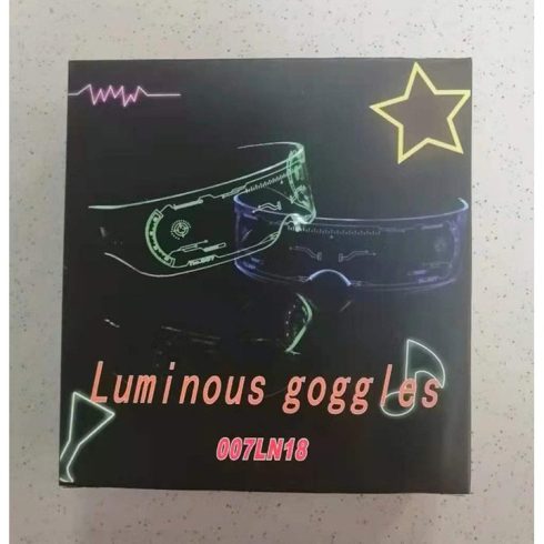 LED Party szemüveg 7 Színnel