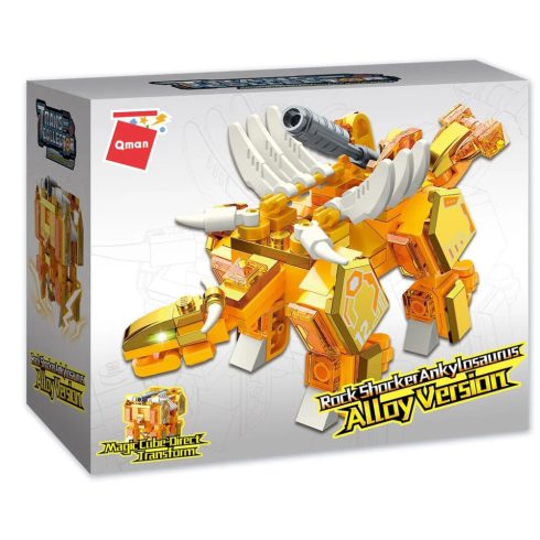 QMAN® 41212 | legó-kompatibilis építőjáték | ÚJ: Csoda Kocka | Sziklarengető Dinoszaurusz