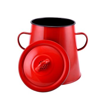   RCK Zománcozott zsírosbödön 5 literes piros II. oszt. 10427