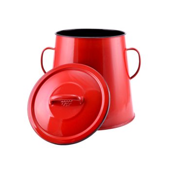   RCK Zománcozott zsírosbödön 10 literes piros II. oszt. 10428