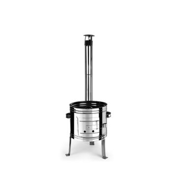 RCK Inox parti üstház 31cm +kémény+könyök+kalap 10446