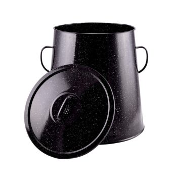   RCK Zománcozott zsírosbödön 30 literes fekete II. oszt. 10460