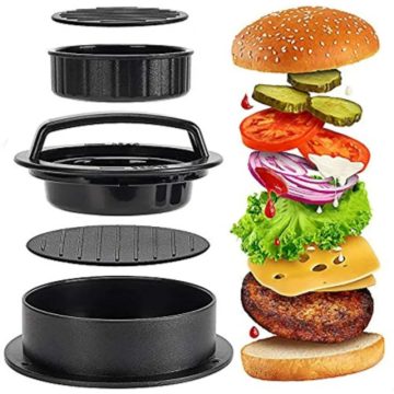   RCK Műanyag Hamburger/húspogácsa készítő/ Burgonyaprés ~12,5 cm 10473