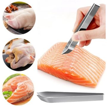 RCK Halszálka kiszedő csipesz rozsdamentes 10477