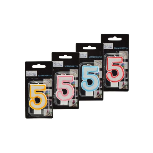 RCK Számgyertya 5 10504