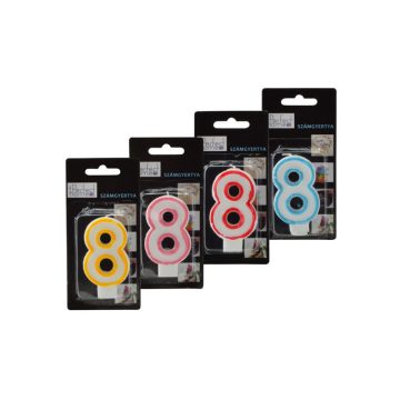 RCK Számgyertya 8 10507