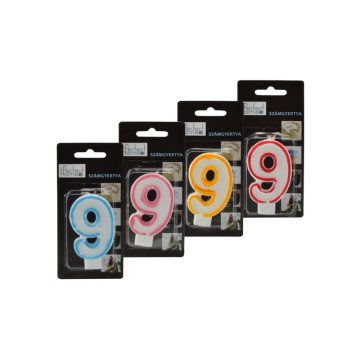 RCK Számgyertya 9 10508