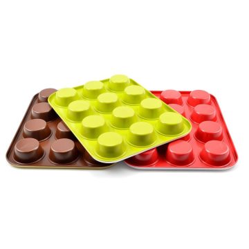 RCK Kerámia bevonatos muffinsütő 12 db-os 11837