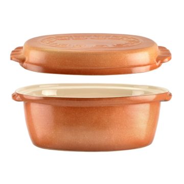 RCK Agyag római tál mázas 4.5 literes 11903