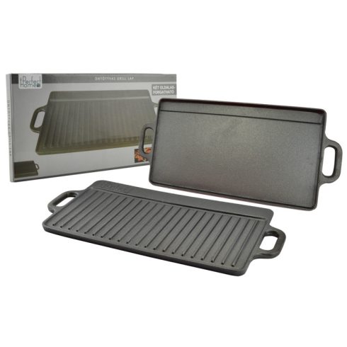 RCK Öntöttvas Grill lap 2 oldalas 51*24cm, 12014