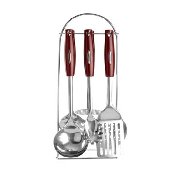 RCK Tálalószett rozsdamentes 6 részes + állvány 12139