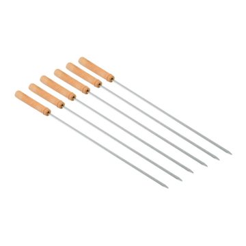 RCK Grillnyárs 6 db fanyelű 12325