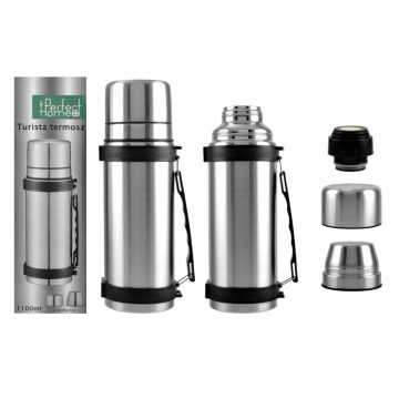   RCK Turista Termosz rozsdamentes 1100 ml két pohárral 14459