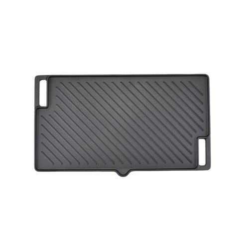 RCK Öntöttvas Grill lap 45*25 cm 2 oldalas csőrös, 14914